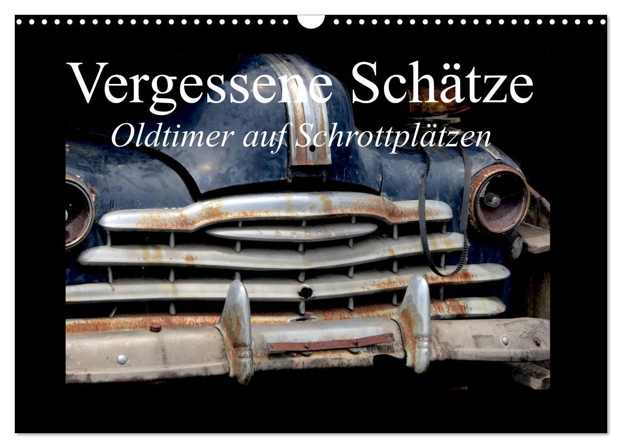 Cover: 9783435212170 | Vergessene Schätze - Oldtimer auf Schrottplätzen (Wandkalender 2025...