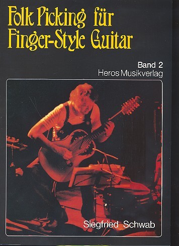 Cover: 9790500499268 | Folk-Picking Band 2 für Finger-Style Guitar | Siegfried Schwab