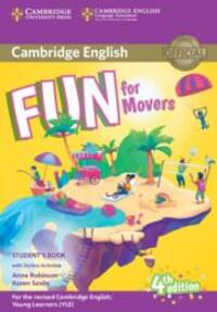Cover: 9781316631959 | Fun for Movers Student's Book with Online Activities with Audio | Buch