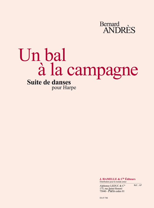 Cover: 9790230797467 | Un Bal A La Campagne - Suite De Danses | Andres | Buch
