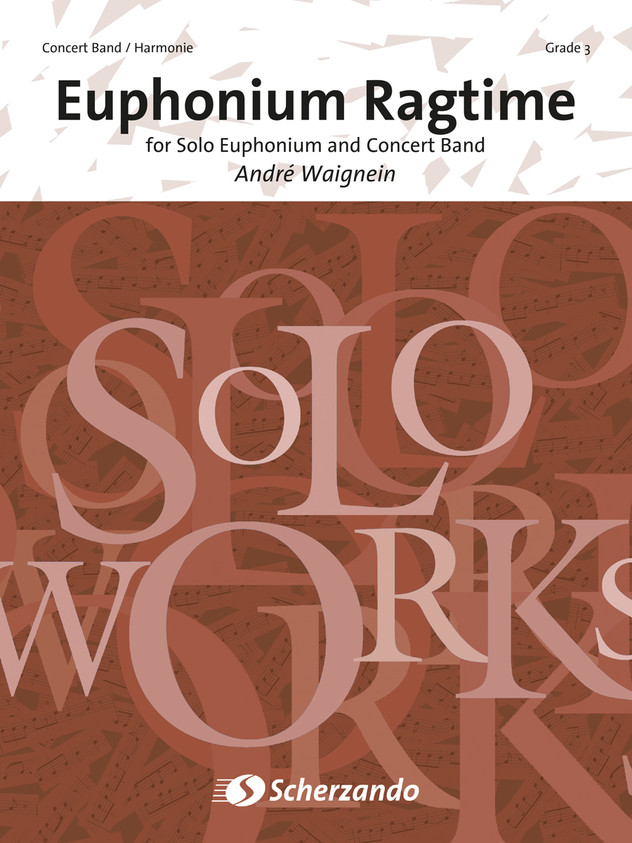 Cover: 9790035032329 | Euphonium Ragtime | for Solo Euphonium and Concert Band | Soloworks