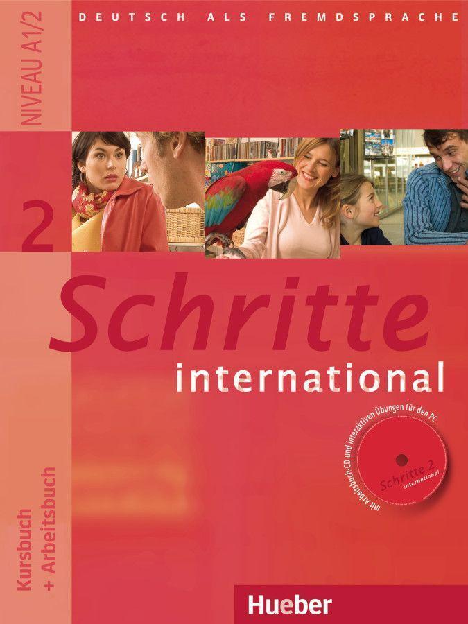 Cover: 9783190018529 | Schritte international 2. Kursbuch + Arbeitsbuch mit Audio-CD zum...