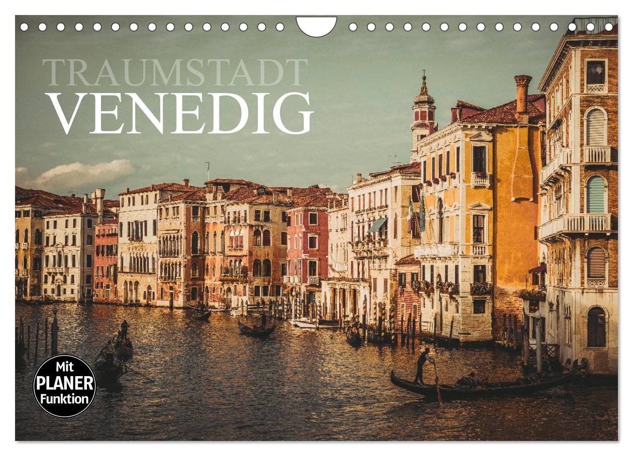 Cover: 9783435536290 | Traumstadt Venedig (Wandkalender 2025 DIN A4 quer), CALVENDO...