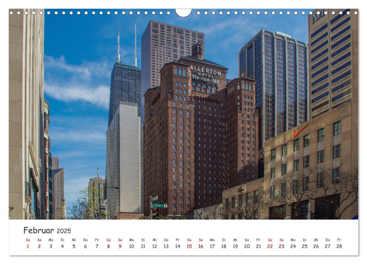 Bild: 9783435276141 | beeindruckendes Chicago (Wandkalender 2025 DIN A3 quer), CALVENDO...