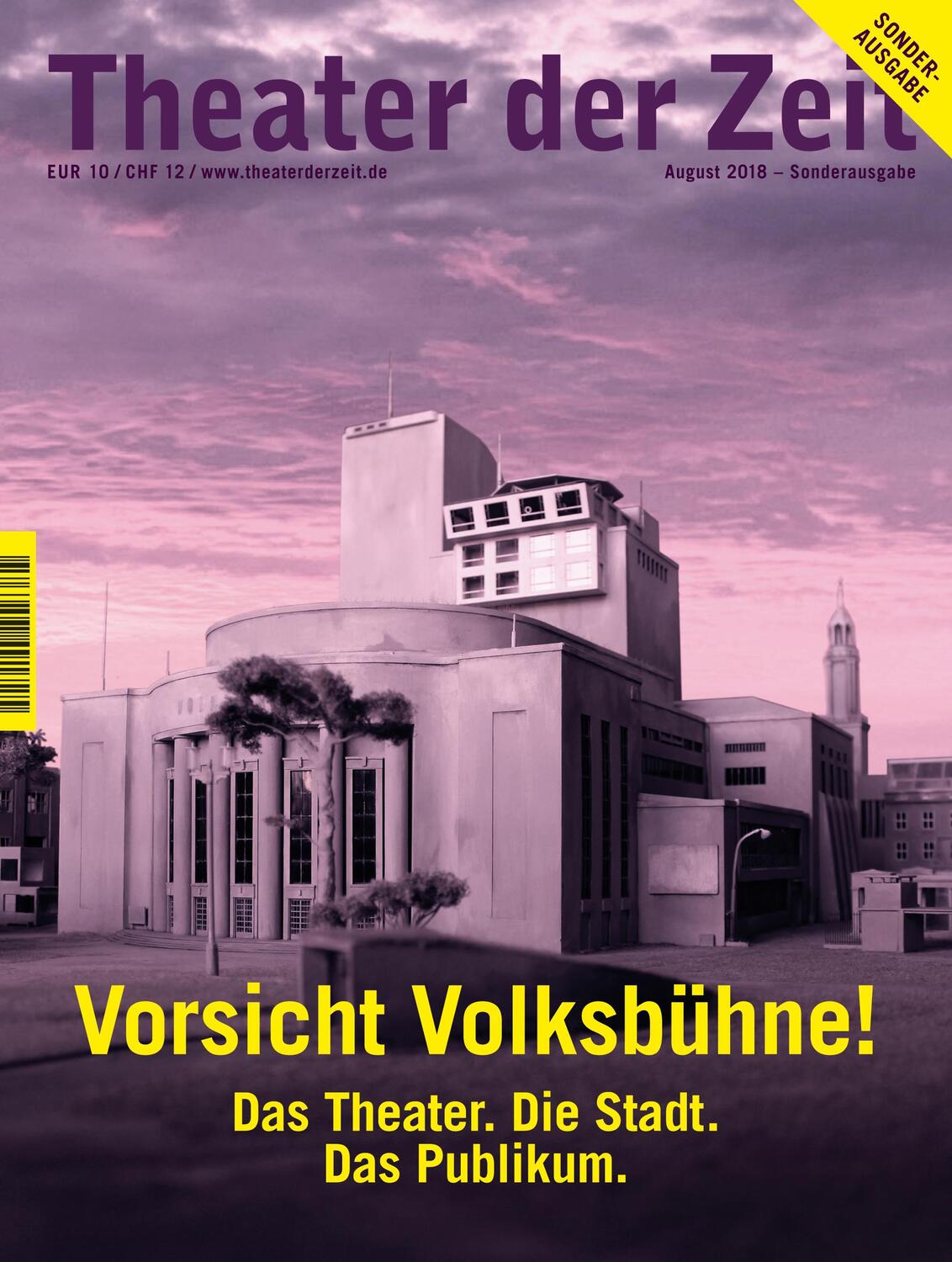 Cover: 9783957491725 | Vorsicht Volksbühne! | Das Theater. Die Stadt. Das Publikum. | Buch