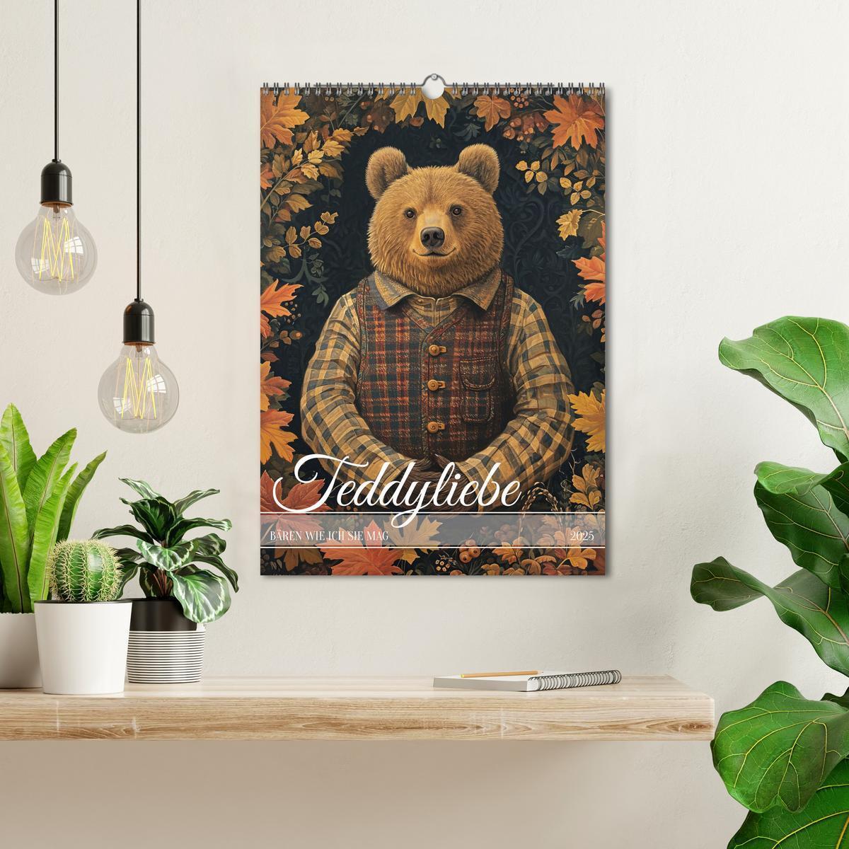 Bild: 9783383781520 | Teddyliebe Bären wie ich sie mag (Wandkalender 2025 DIN A3 hoch),...