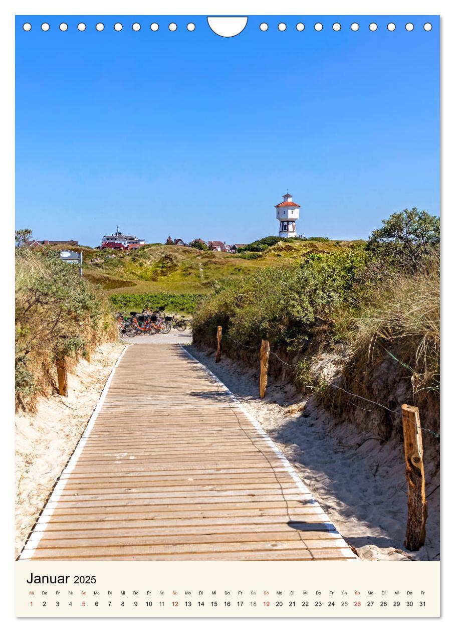 Bild: 9783435969586 | LANGEOOG Strandspaziergang (Wandkalender 2025 DIN A4 hoch),...