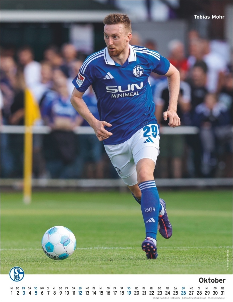 Bild: 9783756406197 | Schalke 04 Posterkalender 2025 | Kalender | Spiralbindung | 14 S.