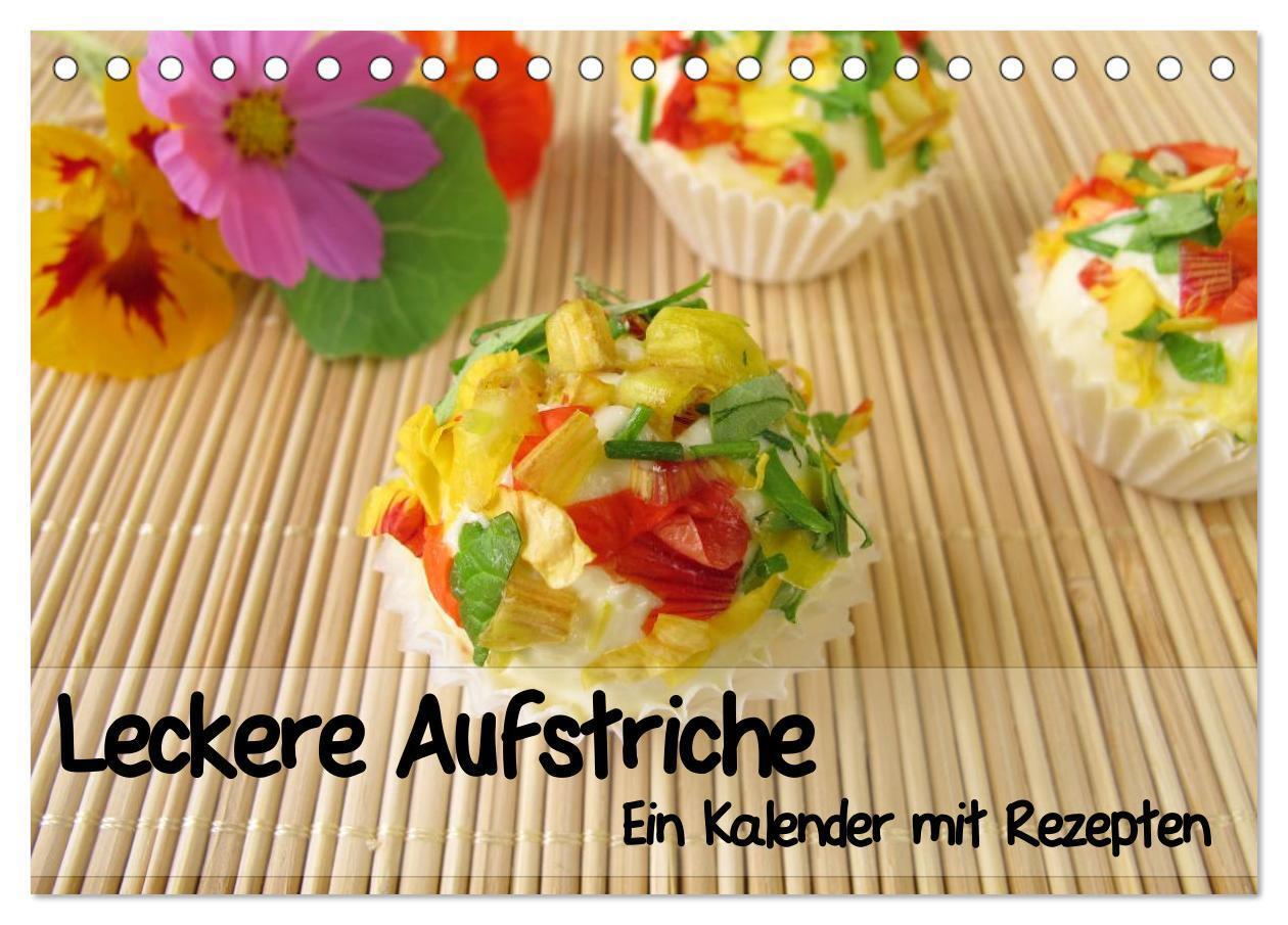 Cover: 9783383517174 | Leckere Aufstriche - Ein Kalender mit Rezepten (Tischkalender 2024...