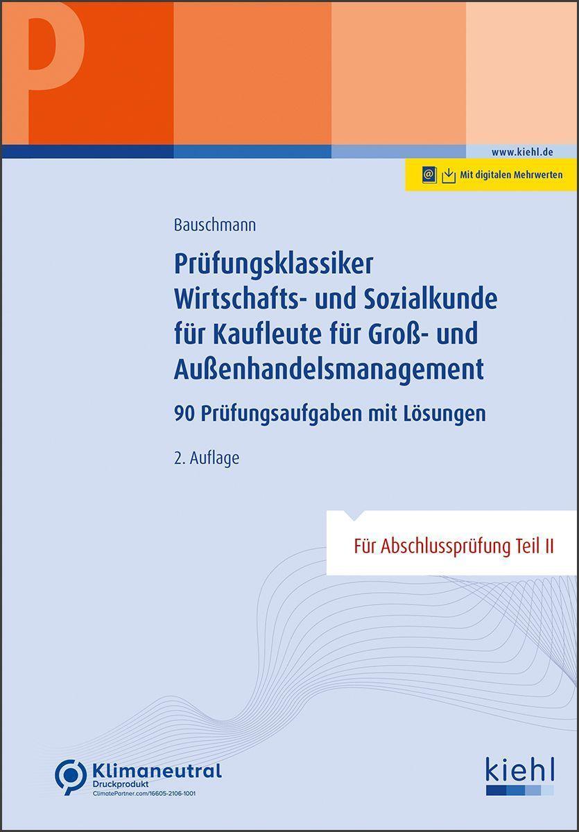 Cover: 9783470101026 | Prüfungsklassiker Wirtschafts- und Sozialkunde für Kaufleute für...