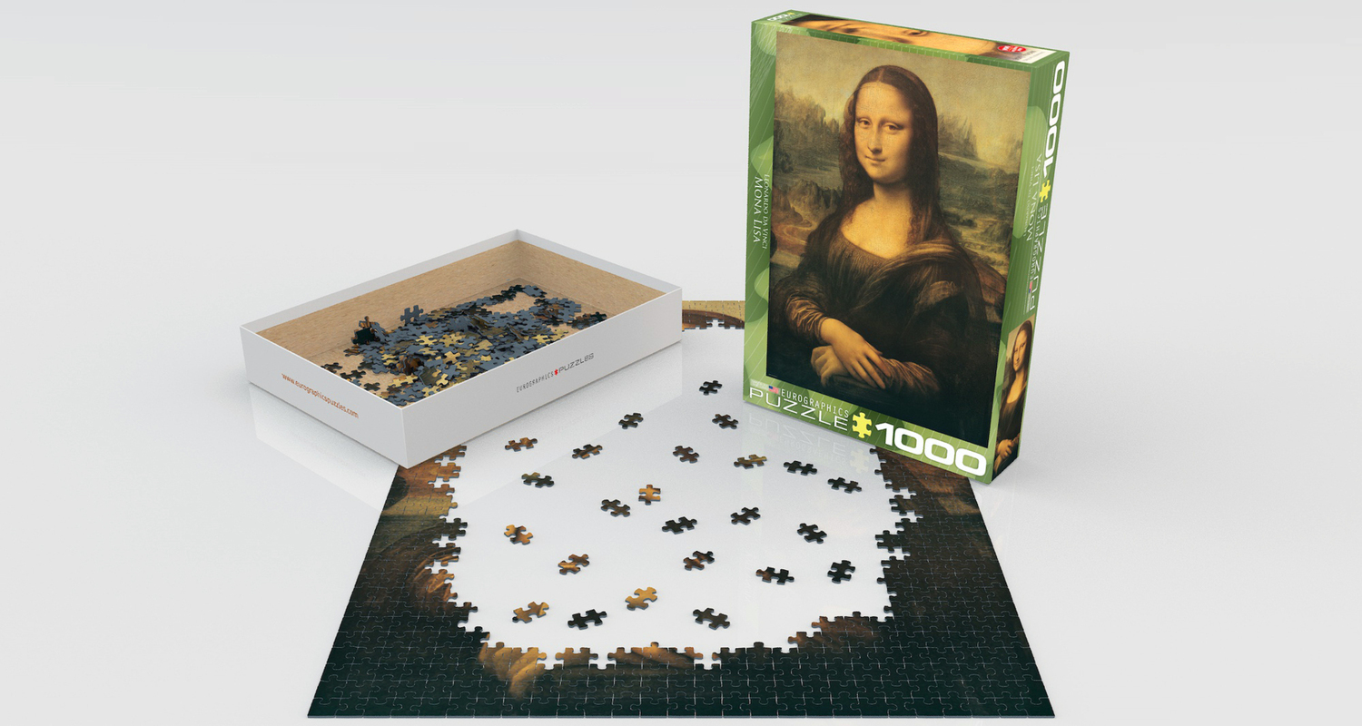 Bild: 628136612036 | Mona Lisa von Leonardo da Vinci (Puzzle) | Leonardo de Vinci | Spiel