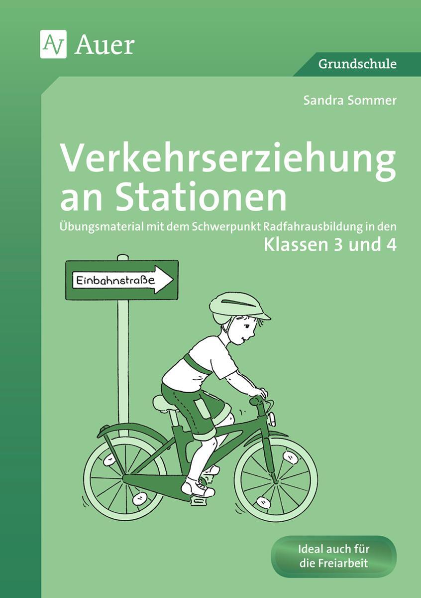 Cover: 9783403067665 | Verkehrserziehung an Stationen 3/4 | Sandra Kraus | Broschüre | 2012