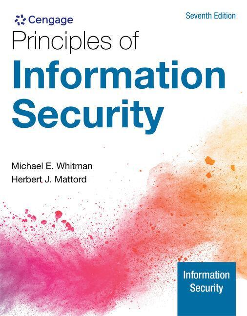 Cover: 9780357506431 | Principles of Information Security | Herbert Mattord (u. a.) | Buch