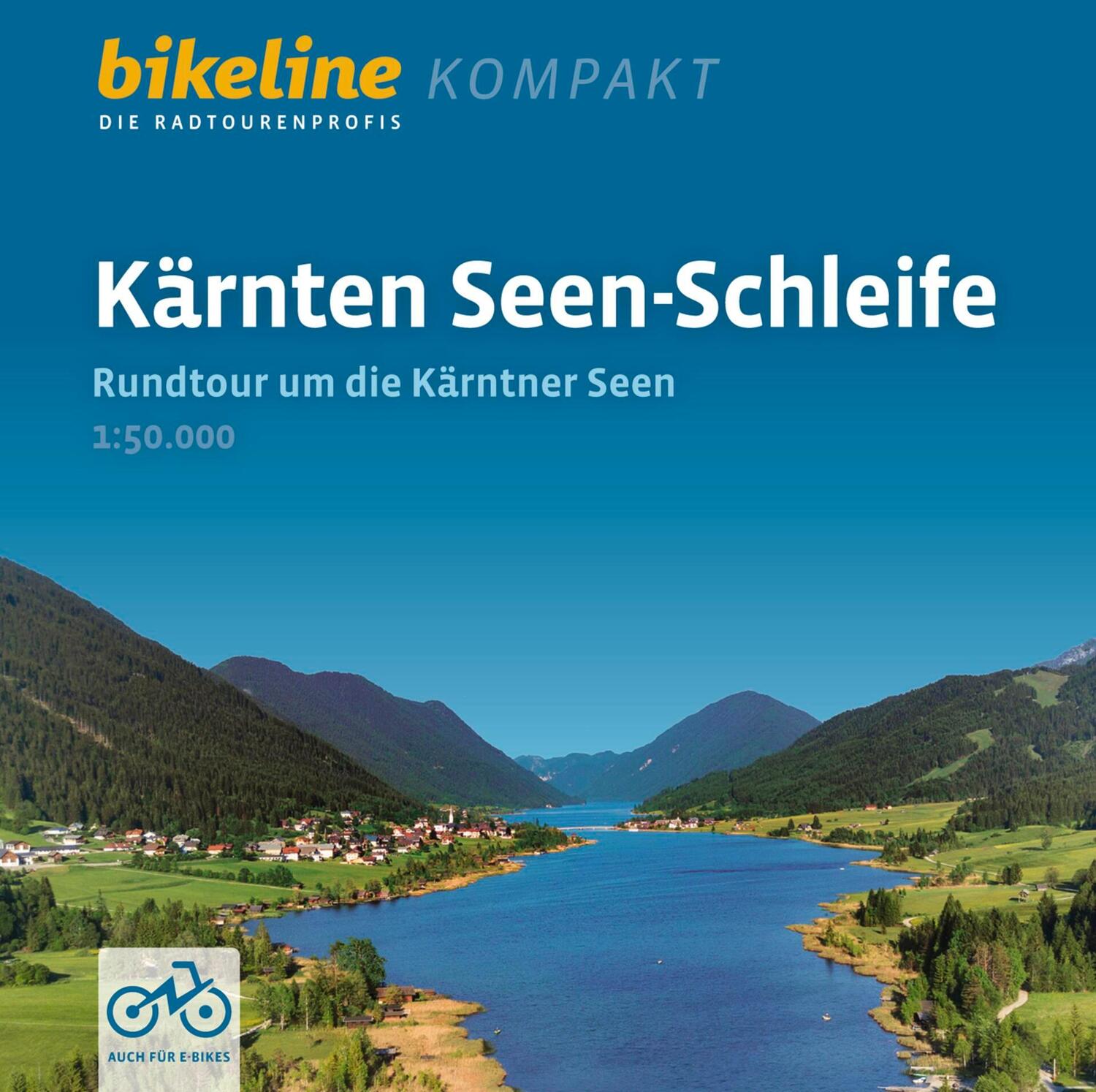 Cover: 9783711101648 | Kärnten Seen-Schleife | Taschenbuch | bikeline Radtourenbuch kompakt