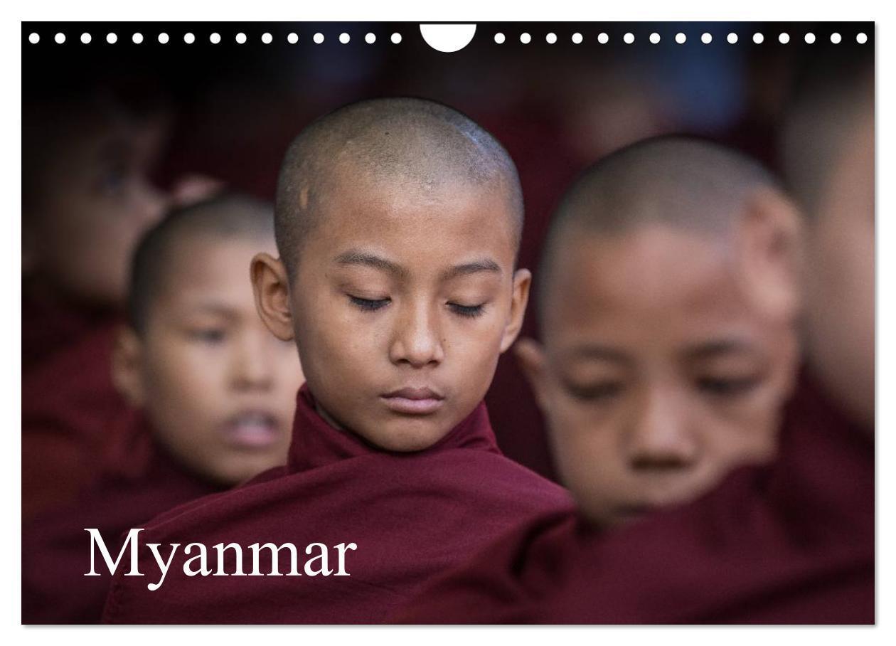 Cover: 9783435747221 | Myanmar 2025 (Wandkalender 2025 DIN A4 quer), CALVENDO Monatskalender