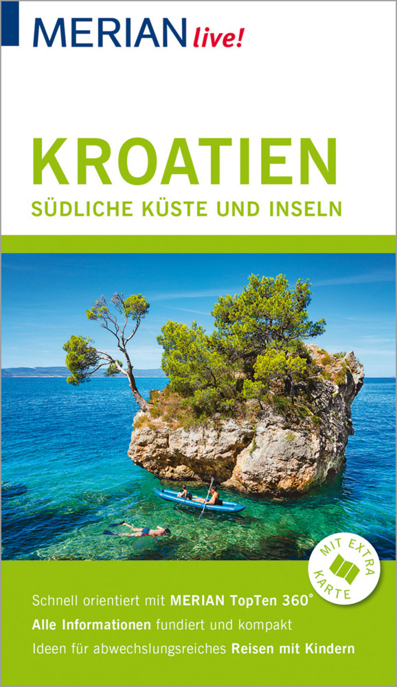 Cover: 9783834225573 | MERIAN live! Reiseführer Kroatien Südliche Küste und Inseln | Klöcker