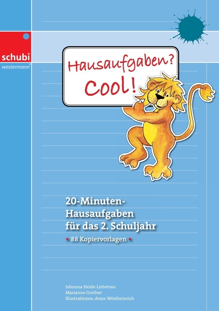 Cover: 9783867233040 | Hausaufgaben? Cool! 2. Schuljahr | Johanna Heide-Liebetrau (u. a.)