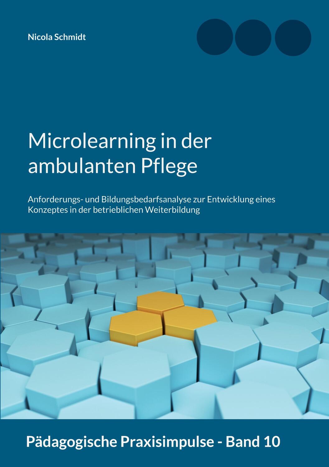 Cover: 9783756800988 | Microlearning in der ambulanten Pflege | Nicola Schmidt | Taschenbuch