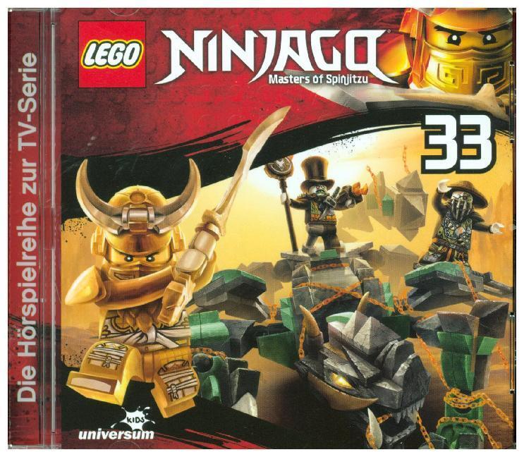 Cover: 4061229086721 | LEGO Ninjago, Masters of Spinjitzu. Tl.33, 1 Audio-CD | Audio-CD