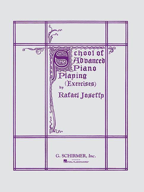Cover: 9781458415301 | School of Advanced Piano Playing | Piano Technique | Taschenbuch