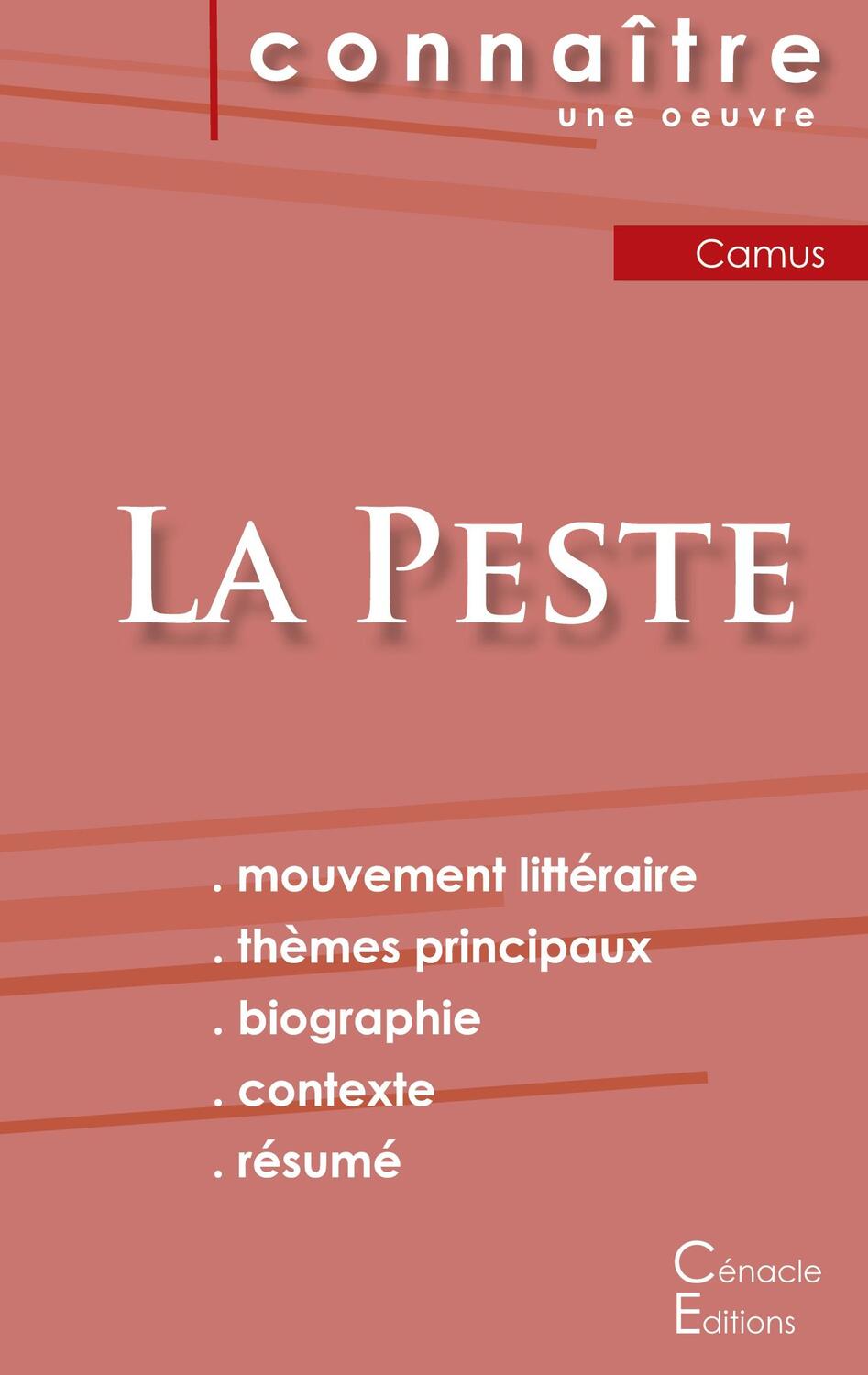 Cover: 9782367889009 | Fiche de lecture La Peste de Camus (Analyse littéraire de référence...