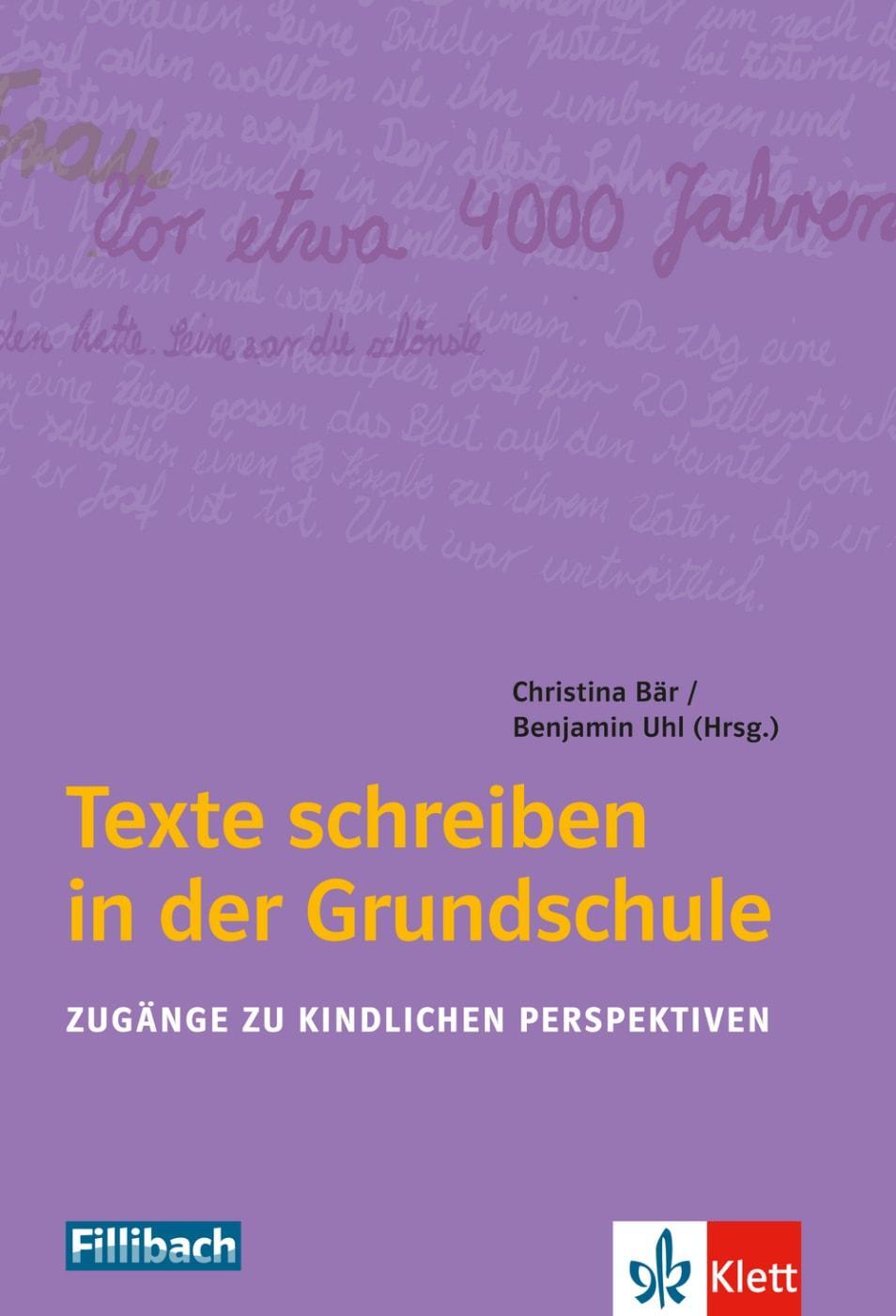 Cover: 9783126880831 | Texte schreiben in der Grundschule | Christina Bär (u. a.) | Buch