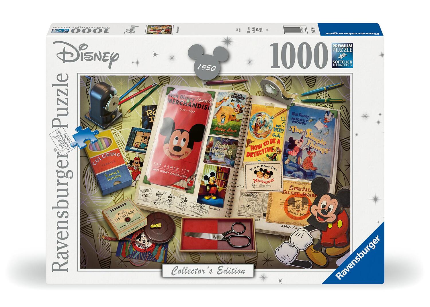 Cover: 4005556175840 | Ravensburger Puzzle 17584 - 1950 Mickey Anniversary - 1000 Teile...