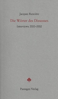 Cover: 9783709200551 | Die Wörter des Dissenses | Jacques Rancière | Taschenbuch | 190 S.