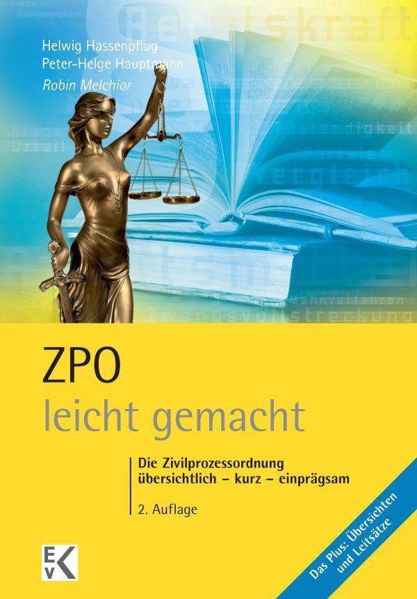 Cover: 9783874403108 | ZPO - leicht gemacht | Robin Melchior (u. a.) | Taschenbuch | Deutsch