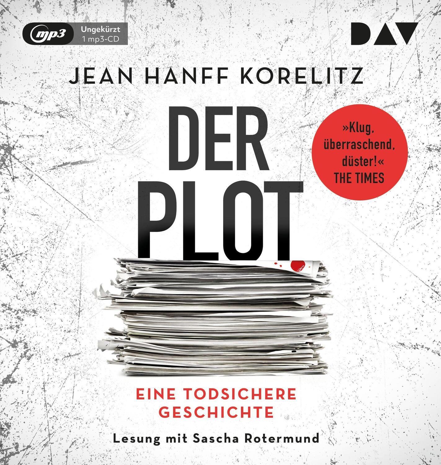 Cover: 9783742425188 | Der Plot. Eine todsichere Geschichte | Jean Hanff Korelitz | MP3