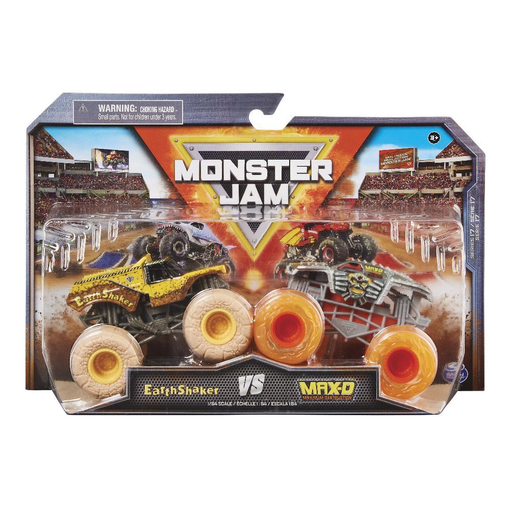 Bild: 778988380574 | MNJ Monster Jam 2-Pack 1:64 | In Kartonage | 38057 | 2022 | Hot Wheels