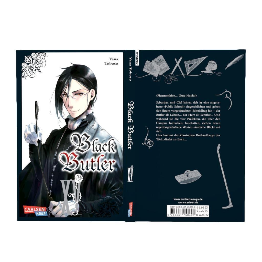 Bild: 9783551753496 | Black Butler 15 | Yana Toboso | Taschenbuch | Black Butler | 178 S.