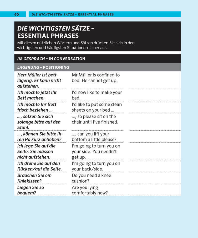 Bild: 9783125162280 | Bildwörterbuch Deutsch für Pflegekräfte | Taschenbuch | 256 S. | 2020