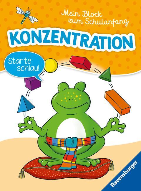 Cover: 9783473489015 | Mein Block zum Schulanfang: Konzentration | Kirstin Jebautzke | Buch