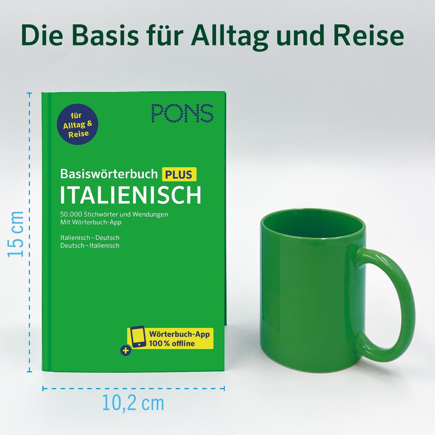 Bild: 9783125163898 | PONS Basiswörterbuch Plus Italienisch | Bundle | PONS Basiswörterbuch