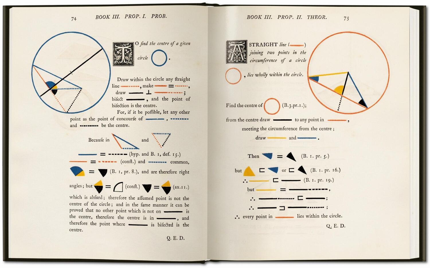 Bild: 9783836577380 | Oliver Byrne. The First Six Books of the Elements of Euclid | Oechslin