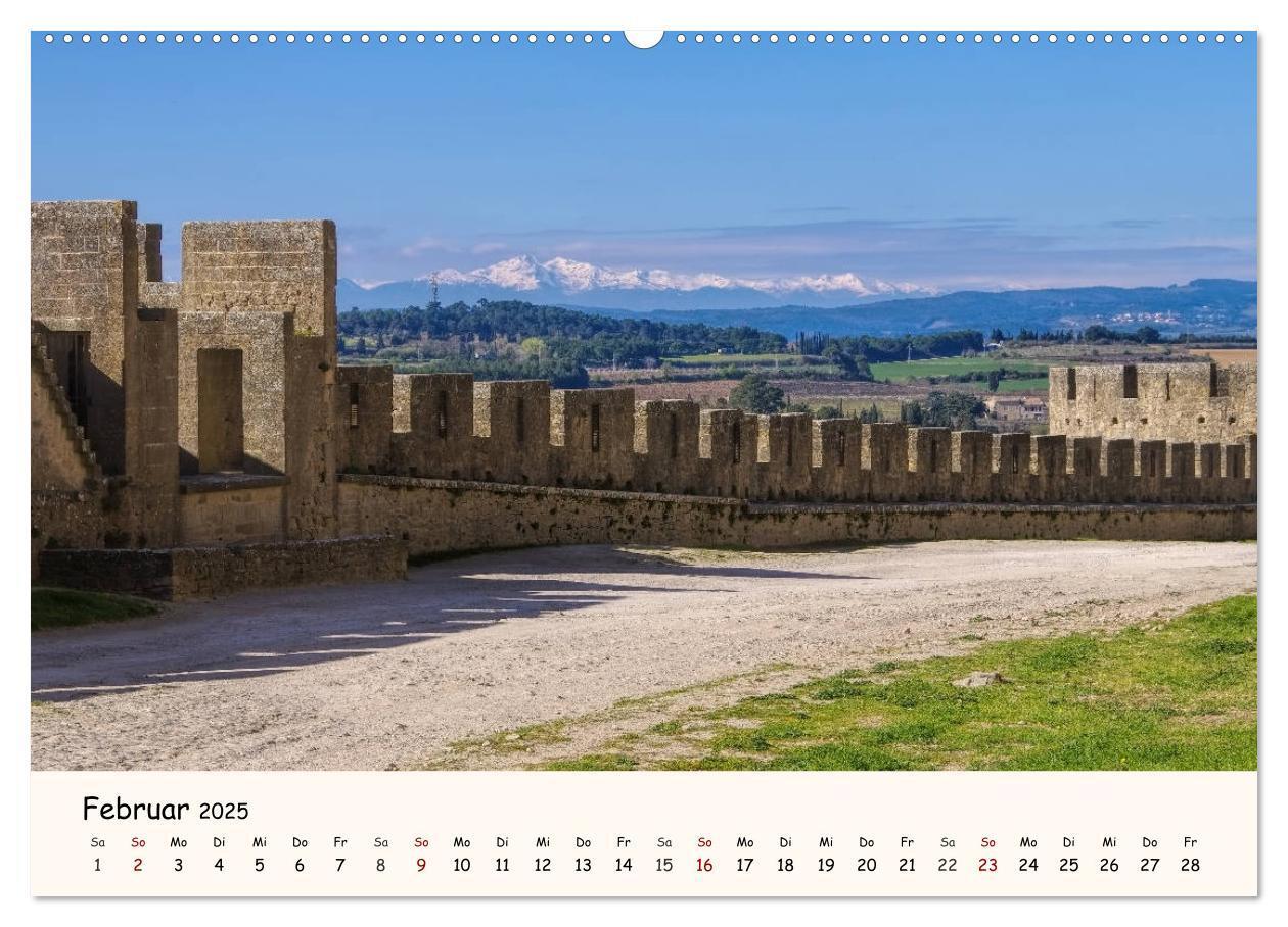 Bild: 9783435455249 | Cite von Carcassonne - Zeitreise ins Mittelalter (Wandkalender 2025...