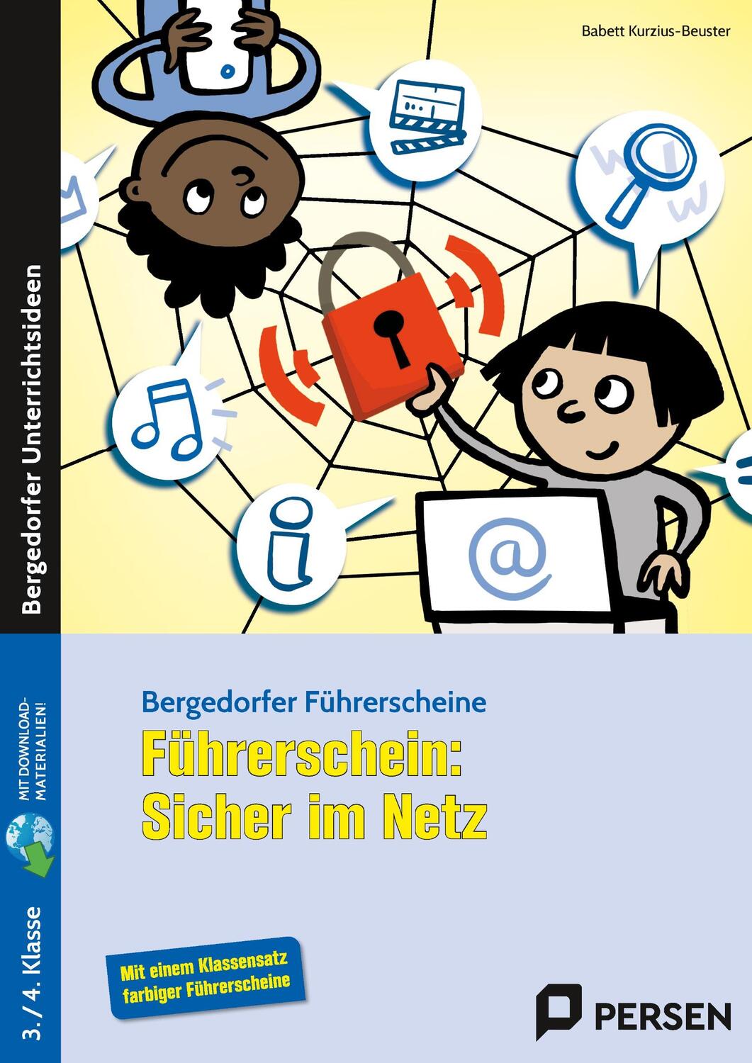 Cover: 9783403208686 | Führerschein: Sicher im Netz | 3./4. Klasse | Babett Kurzius-Beuster