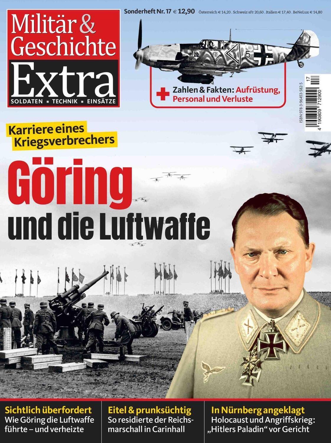 Cover: 9783964535825 | Militär & Geschichte 17/2022. Göring und die Luftwaffe | Broschüre