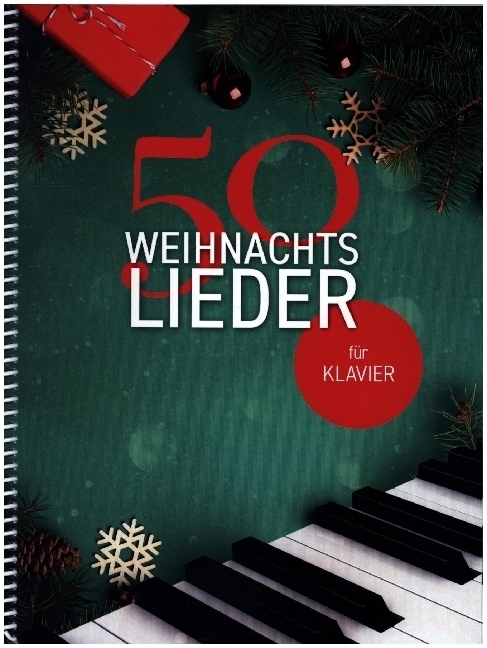 Cover: 9783954562992 | 50 Weihnachtslieder für Klavier | Edition | Spiralbindung | Deutsch