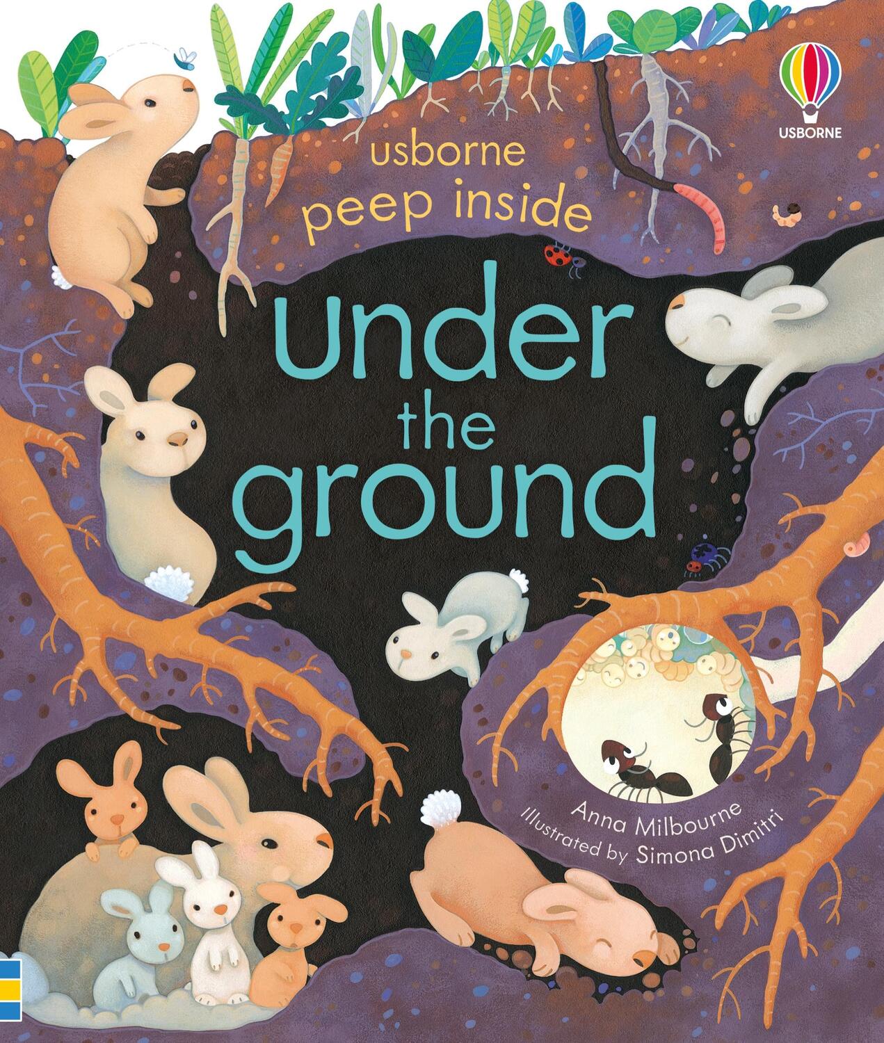 Cover: 9781474986076 | Peep Inside Under the Ground | Anna Milbourne | Buch | Papp-Bilderbuch