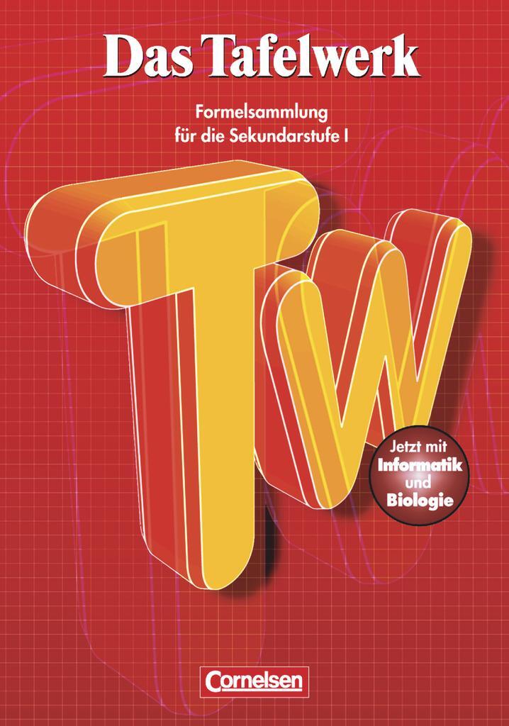 Cover: 9783060207909 | Das Tafelwerk - Formelsammlung für die Sekundarstufe I - Östliche...