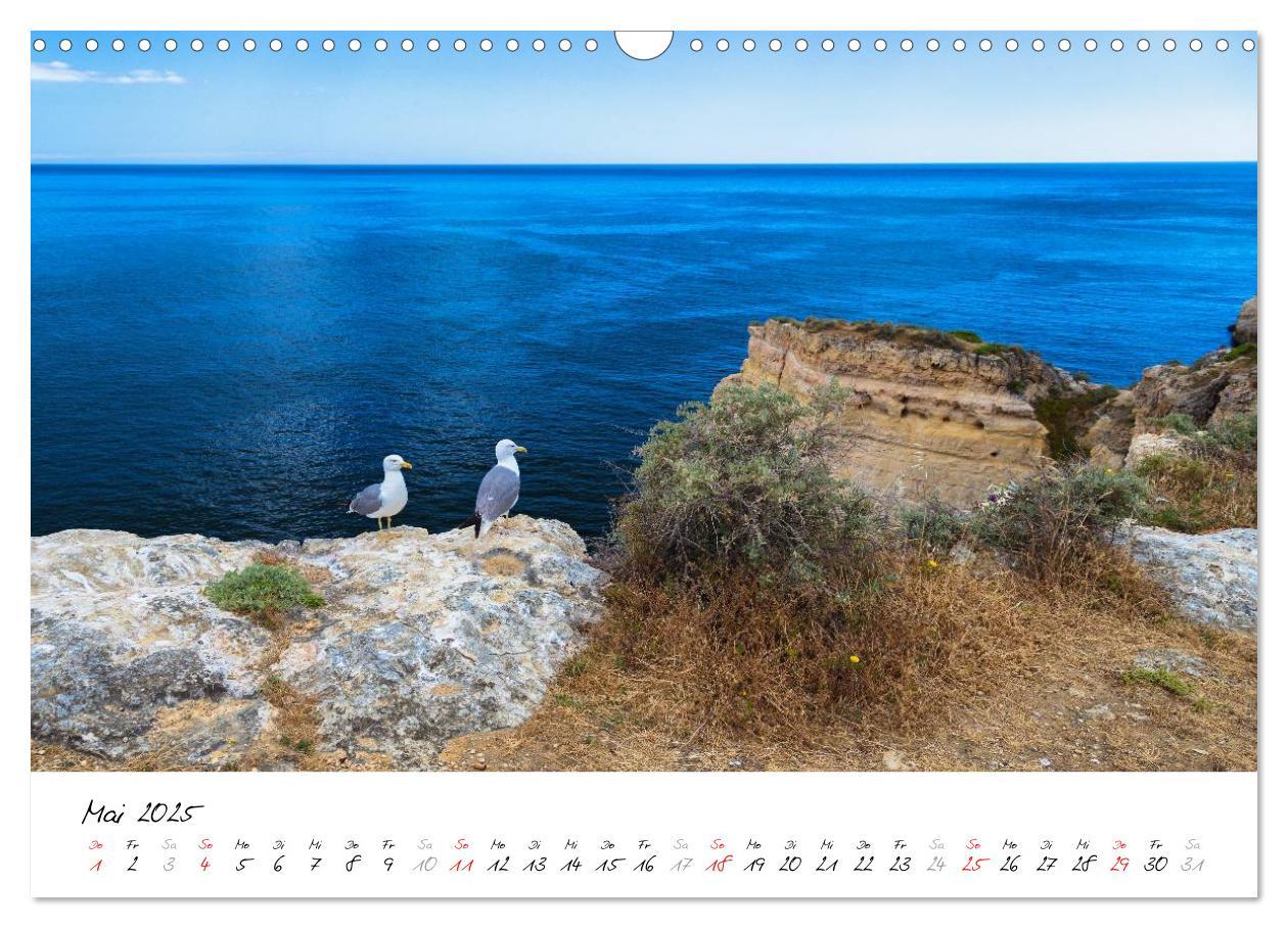 Bild: 9783435655618 | Die portugiesische Atlantikküste - Algarve (Wandkalender 2025 DIN...