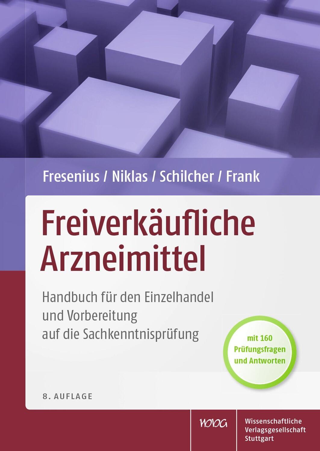Cover: 9783804732254 | Freiverkäufliche Arzneimittel | Werner Fresenius (u. a.) | Taschenbuch
