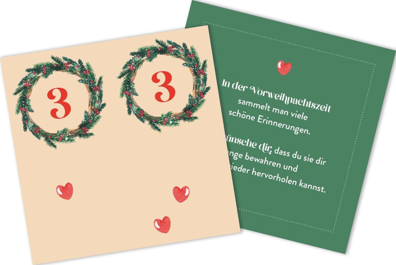 Bild: 4036442012154 | 24 Herzenswünsche für den Advent | Groh Verlag | Kalender | 48 S.