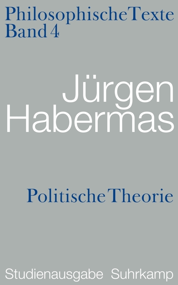 Cover: 9783518585290 | Politische Theorie | Jürgen Habermas | Taschenbuch | 2009 | Suhrkamp