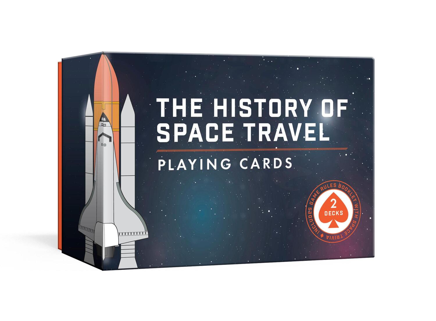 Cover: 9781524763602 | The History of Space Travel Playing Cards: Two Decks of Cards and...