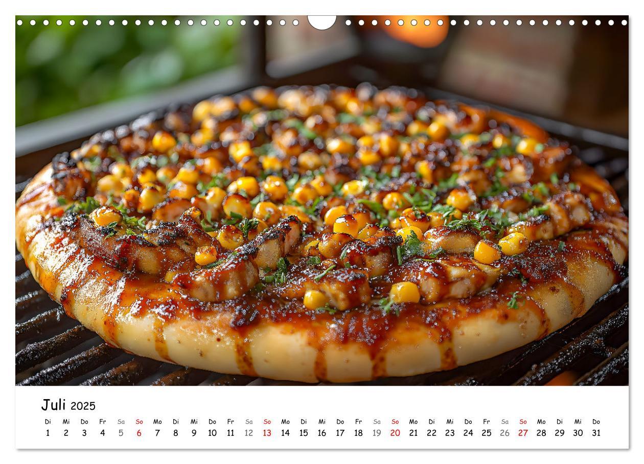 Bild: 9783457215791 | Pizza geht immer - Zu jeder Jahreszeit (Wandkalender 2025 DIN A3...