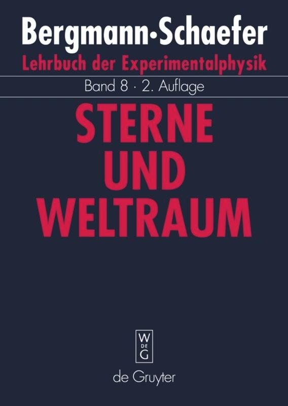 Cover: 9783110168662 | Sterne und Weltraum | Wilhelm Raith | Buch | XIV | Deutsch | 2002