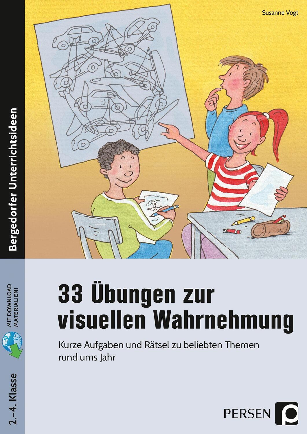 Cover: 9783403201328 | 33 Übungen zur visuellen Wahrnehmung | Susanne Vogt | Bundle | Deutsch
